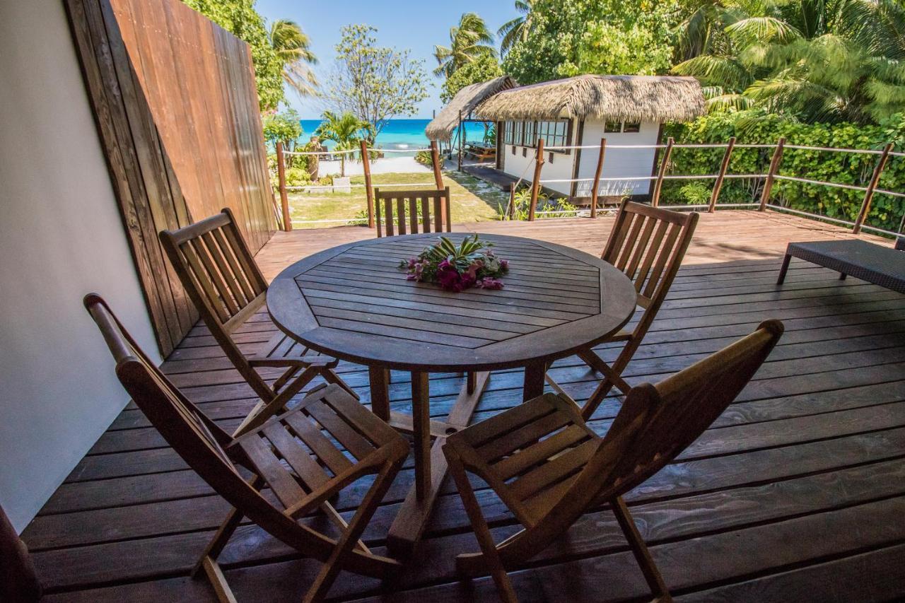 Le Coconut Lodge Avatoru Dış mekan fotoğraf
