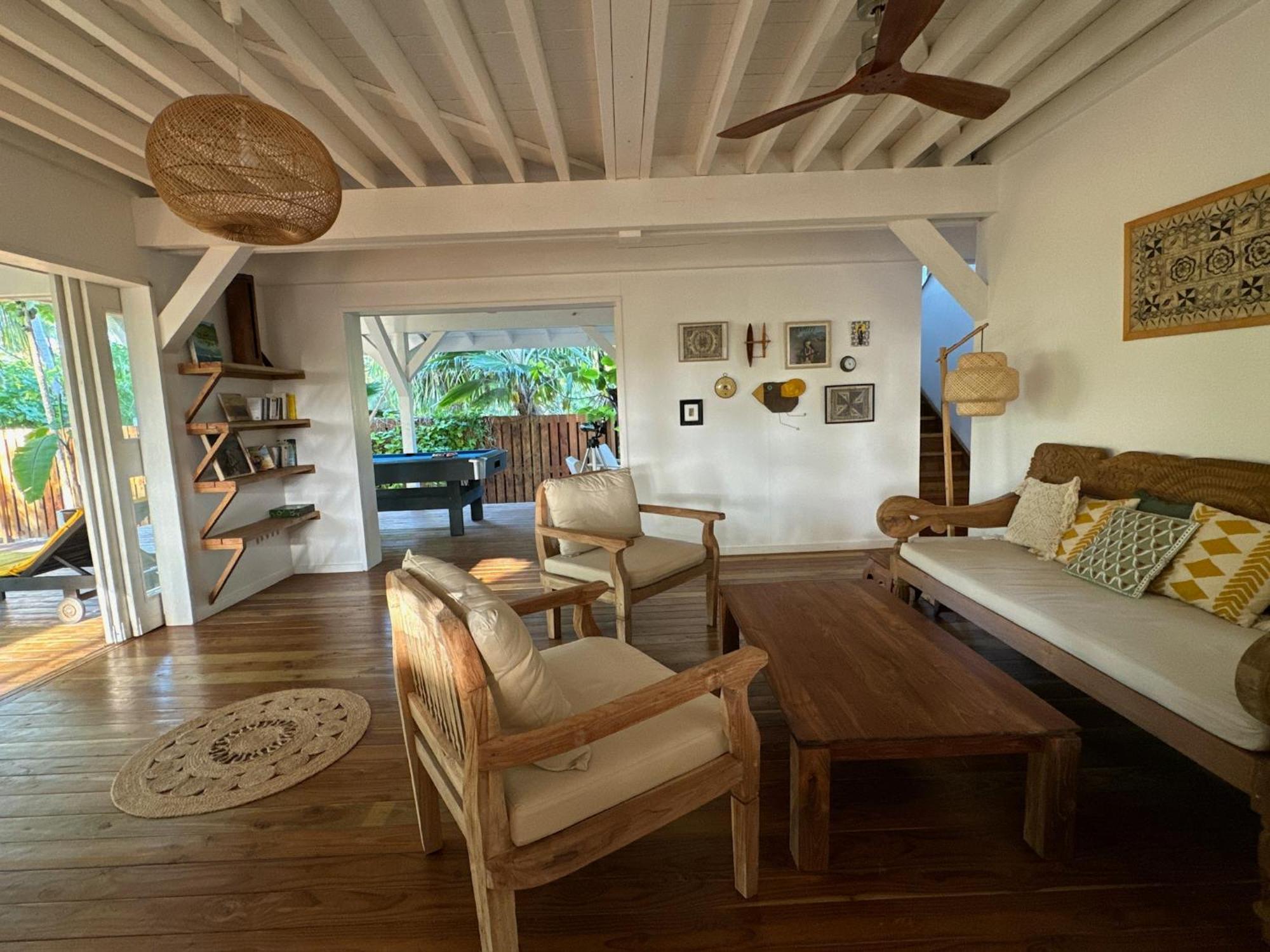 Le Coconut Lodge Avatoru Dış mekan fotoğraf